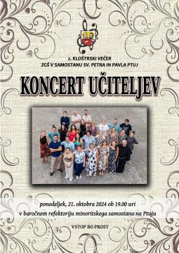 Koncert učiteljev